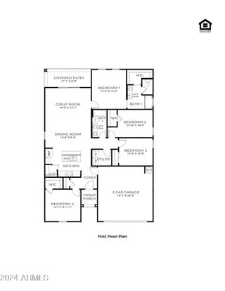 New construction Single-Family house 1166 W Chimes Tower Drive, Casa Grande, AZ 85122 Elgin- photo