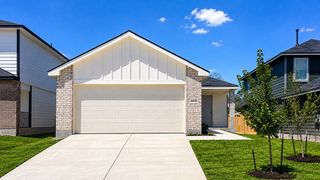 New construction Single-Family house 16040 Mahogany Wy, Elmendorf, TX 78112 plan The Barton - image