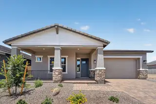 New construction Single-Family house 20728 E Via Del Oro, Queen Crk, Queen Creek, AZ 85142 plan Cambridge - image