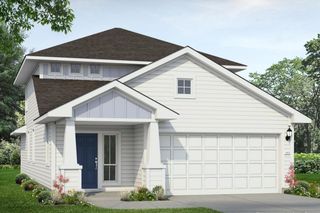 New construction Single-Family house 104 Adze Dr, Liberty Hill, TX 78642 plan Cascade 2107 - image