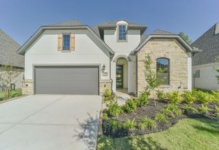 New construction Single-Family house 15970 Mahogany Mist Dr, Conroe, TX 77302 plan 4132 Elevation B - image