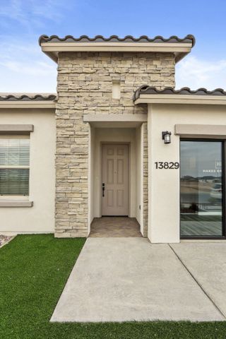 New construction Single-Family house 14033 Paseo Central Ave, El Paso, TX 79928 plan Roswell - image
