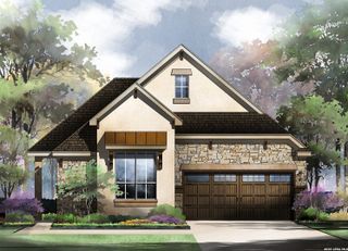New construction Single-Family house 1555 Worsham Pass, San Antonio, TX 78260 plan Genova - image