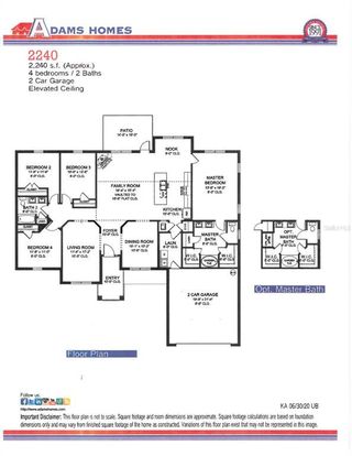 New construction house 4585 Fernway Dr, North Port, FL 34288 plan 2240 - image