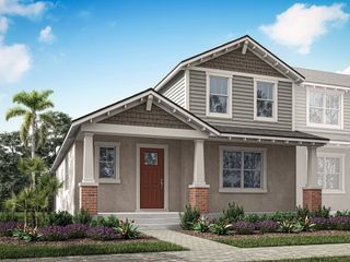 New construction Townhouse house 156 Rainwood St, Groveland, FL 34736 plan Sofia - image