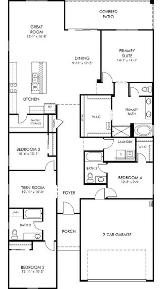 New construction Single-Family house 2380 E Grenach Rd, San Tan Valley, AZ 85143 plan Lark - image