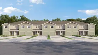 New construction Townhouse house 442 Whistling Duck Pl, Ruskin, FL 33570 plan Pearson - image