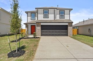 New construction  house 4255 Marjoram Lndg, Von Ormy, TX 78073 plan The Davis - image