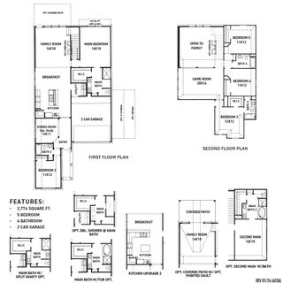 New construction Single-Family house 456 Wild Thicket Dr, Katy, TX 77493 plan Andrews - image