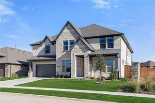 New construction house 16400 Thistle Bend Dr, Fort Worth, TX 76247 plan Bellflower IV - image
