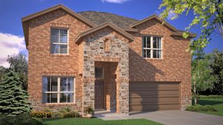 New construction Single-Family house 127 Yucca Ln, Rhome, TX 76078 plan Redrock - image