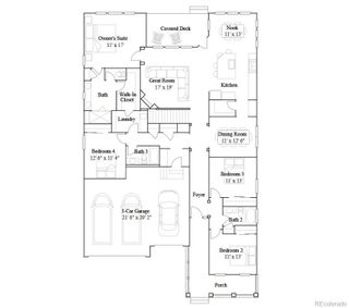 New construction Single-Family house 24515 E Kettle Ct, Aurora, CO 80016 plan Somerton - image