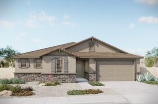New construction Single-Family house 5069 W Tavira Wy, Marana, AZ 85742 plan Burgundy - image