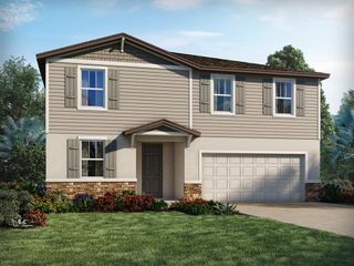 New construction house 4705 Jasmine Cir, Leesburg, FL 34748 plan Marigold - image