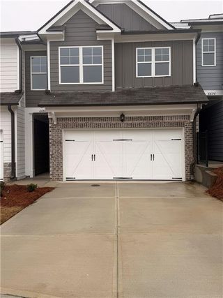 New construction Townhouse house 6660 Parsons St, Flowery Branch, GA 30542 plan SUDBURY 24' TOWNHOME - image