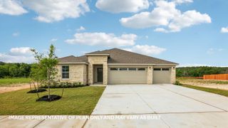 New construction Single-Family house 285 Rivers Edge Dr, Georgetown, TX 78628 plan The Grayson - image
