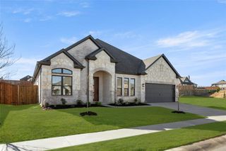 New construction house 1005 Blue Mist Ct, Justin, TX 76247 plan Bellaire - image