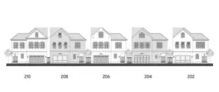 New construction Single-Family house 206 Sutton Row Pl, Houston, TX 77024 plan The Courtyard - image
