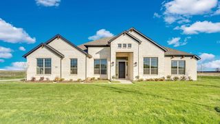 New construction Single-Family house 108 Lila Lake Dr, Waxahachie, TX 75165 plan Brimstone VI - image