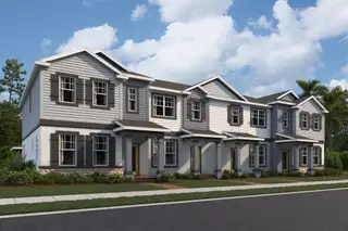 New construction Townhouse house 1377 Hyde St, St. Cloud, FL 34771 plan Rutland - Townhome Series - image