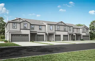 New construction Townhouse house 14095 Ward Rd, Orlando, FL 32824 plan Marisol - image