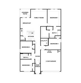 New construction  house 229 Rock Springs Dr, Marble Falls, TX 78654 The Irvine- photo