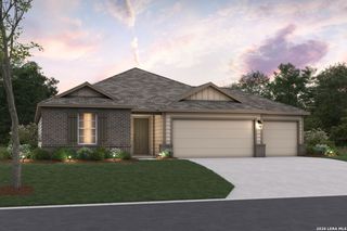 New construction Single-Family house 124 Greeley Dr, Floresville, TX 78114 plan Ellsworth - image