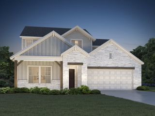 New construction Single-Family house 192 Coopers Hawk Cres, Cedar Creek, TX 78612 plan The Pearl (452) - image