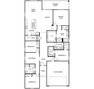 New construction Single-Family house 16014 W Honeysuckle Dr, Surprise, AZ 85387 plan Lark - image