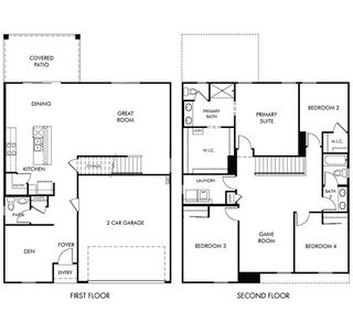 New construction house 6726 W Cold Stream Ct, Tucson, AZ 85757 plan Sapphire - image