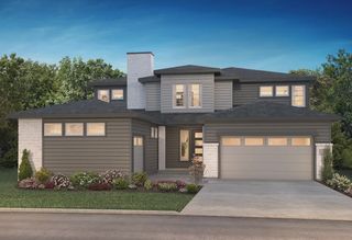 New construction Single-Family house 6529 Still Pine Cir, Castle Pines, CO 80108 5074 Stonehaven Exterior C - Modern Prairie- photo