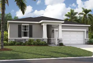 New construction Single-Family house 957 Pearlwood Lp, Eagle Lake, FL 33839 plan Quest - image