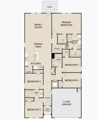 New construction Single-Family house 1840 Mccree St, Forney, TX 75126 plan Ember - image