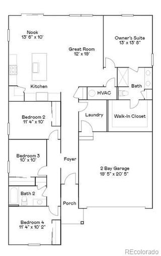 New construction  house 15245 Milwaukee St, Thornton, CO 80602 plan Hartford - image