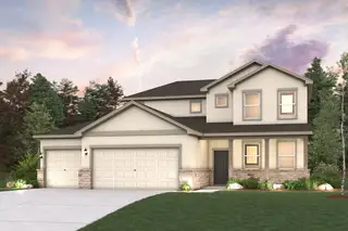 New construction Single-Family house 196 Paddle Wheel Path, Kyle, TX 78640 plan Lassen 10' - image