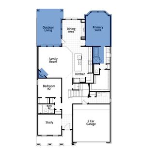 New construction  house 1604 Buttercup Ave, Aubrey, TX 76227 plan Middleton Plan - image
