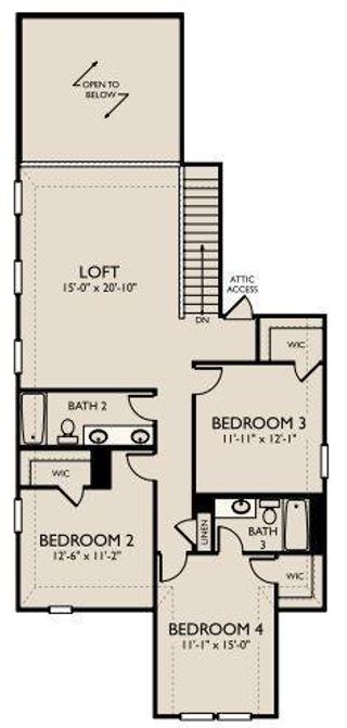 New construction Single-Family house 14143 Harden Street, Pilot Point, TX 76258 Cates Homeplan- photo