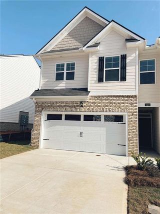 New construction Townhouse house 1400 Gray Branch Dr, Lawrenceville, GA 30045 plan Sudbury - image