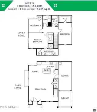 New construction Single-Family house 16875 N 12Th St, Unit 3, Phoenix, AZ 85022 plan Willo 1B - image