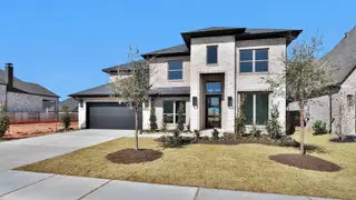 New construction Single-Family house 456 Soaring Sparrow Trl, Katy, TX 77493 plan 3546W - image