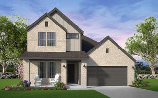 New construction house 25015 Bison Creek Lp, Katy, TX 77493 plan Rowan - image