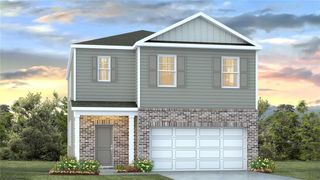 New construction house 5455 Baybrook Cir, College Park, GA 30349 plan Robie - image