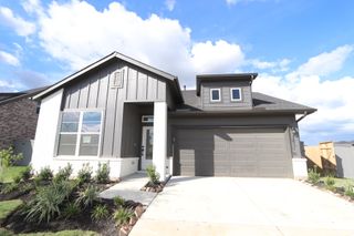 New construction Single-Family house 26510 Brilliant Beam Way, Hockley, TX 77447 The Thornleigh- photo