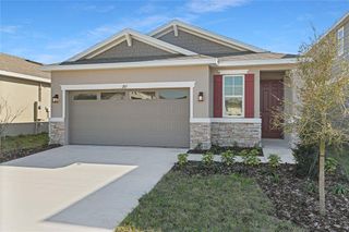 New construction Single-Family house 207 Bull Frog Ln, Umatilla, FL 32784 plan Fraser - image