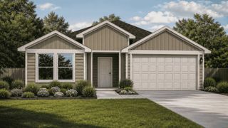 New construction Single-Family house 188 Golden Eagle Blvd, New Waverly, TX 77358 plan Denton - image