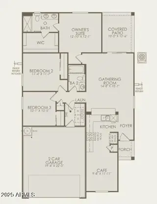 New construction Single-Family house 25440 W Romley Rd, Buckeye, AZ 85326 - image