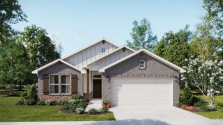 New construction Single-Family house 544 Gus Lp, Georgetown, TX 78626 plan Lampasas - image