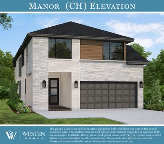 New construction Single-Family house 18175 Petipa Pt, Conroe, TX 77302 plan The Manor - image