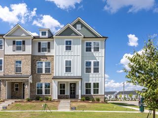 New construction Townhouse house 401 Bahia Dr, Knightdale, NC 27545 plan The Mitchell Exterior - image