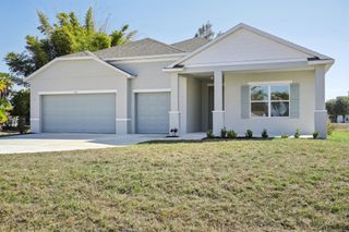 New construction Single-Family house 2902 Sw Rosetta St, Port St. Lucie, FL 34953 plan The Melody - image